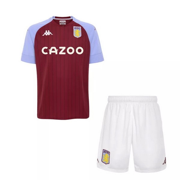 Maillot Football Aston Villa Domicile Enfant 2020-21 Rouge